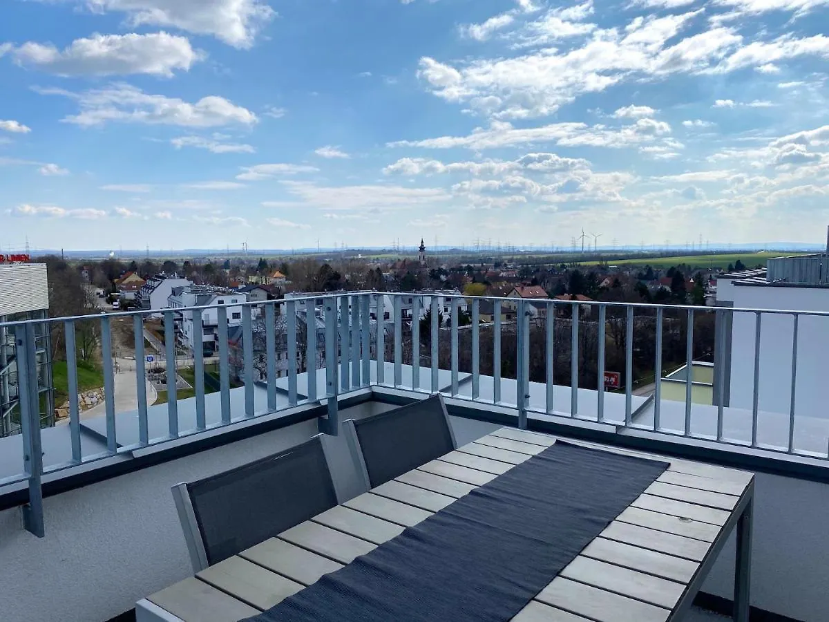 Sonnenwohnen Penthouse Direkt Bei U-Bahn Und Therme Wien Mit Top Anbindung Ins Zentrum Austria
