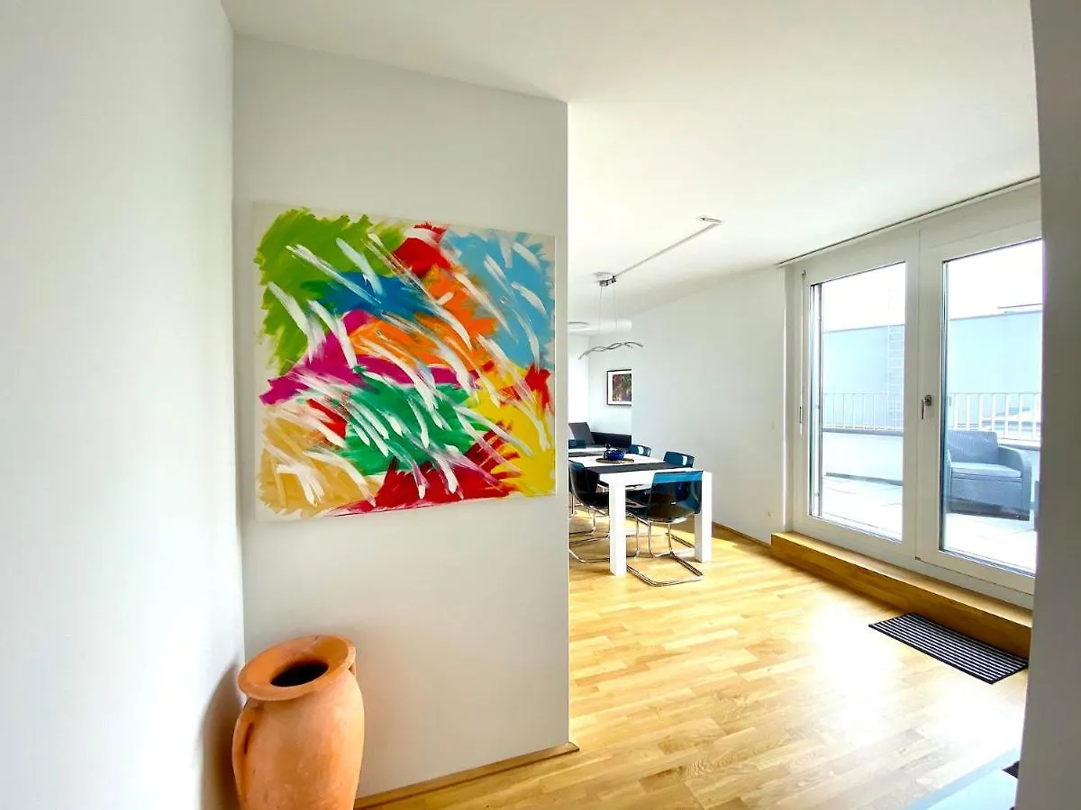 Sonnenwohnen Penthouse Direkt Bei U-Bahn Und Therme Wien Mit Top Anbindung Ins Zentrum Apartment